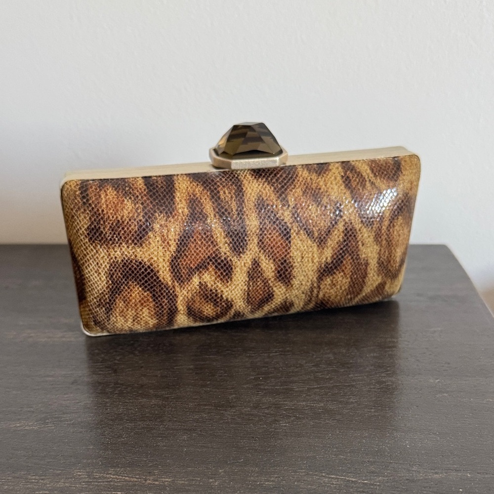 Banana Republic Animal Print Clutch
